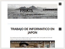 Tablet Screenshot of frikis.net